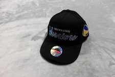 Golden State Warriors Hat Cap Snap Back Black Blue Basketball Mitchell Ness Mens