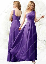 One strap Chiffon Bridesmaid