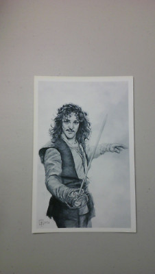 Tomas Overbai The Princess Bride Inigo Montoya Signed Print | eBay