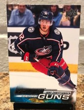 2022-23 Upper Deck #221 Jake Christiansen Young Guns Rookie Card MC