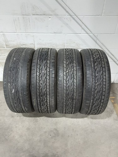4x P255/55R20 Continental Crosscontact LX20 Eco plus 8-9/32 Used Tires ...