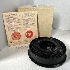 Vtg Kodak TransVue Slide Carousel 80 Slides Orig. Box, Index Card View Store