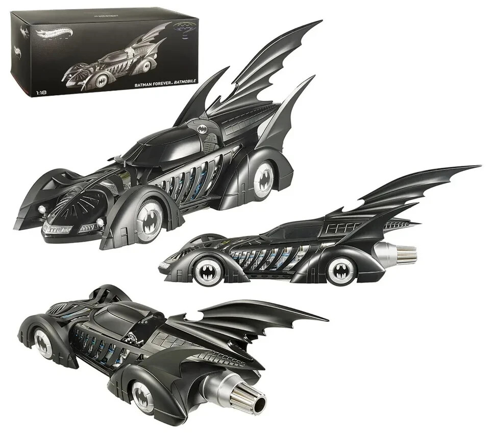 1995 Batman Forever Batmobile Elite Edition 1/18 Diecast Car Model