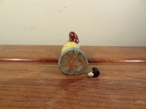 Old Porcelain Snuff Bottle - Lady - Picture 5 of 5