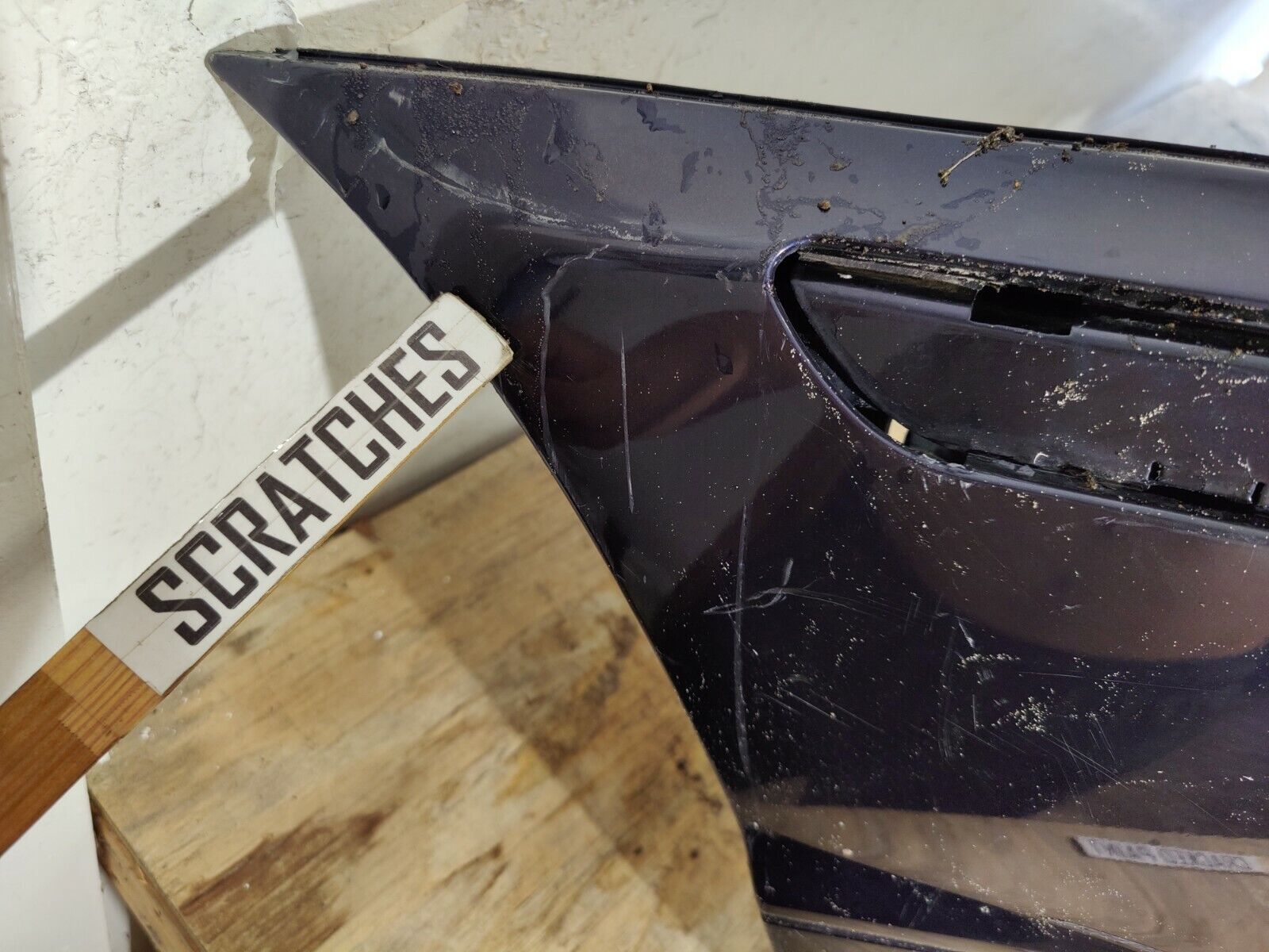 BMW E46 3series Sedan Rear Bumper Cover TITAN Silver for sale  