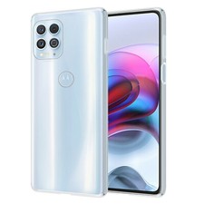 Slim Fit For Motorola Moto G100 Clear Silicone Gel Cover Bumper Case Cover