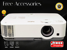 NEC ME331X 3LCD Projector Portable 3300 ANSI 1080p NP43LP Eco w/Remote