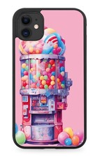 Pink Candy Machine Rubber Phone Case Sweets Vending Classic 50s 60s Shop Old DP1