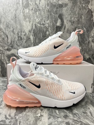 Nike Wmns Air Max 270 White Bleached Coral Pink Women 7.5 Shoes AH6789-110  | eBay