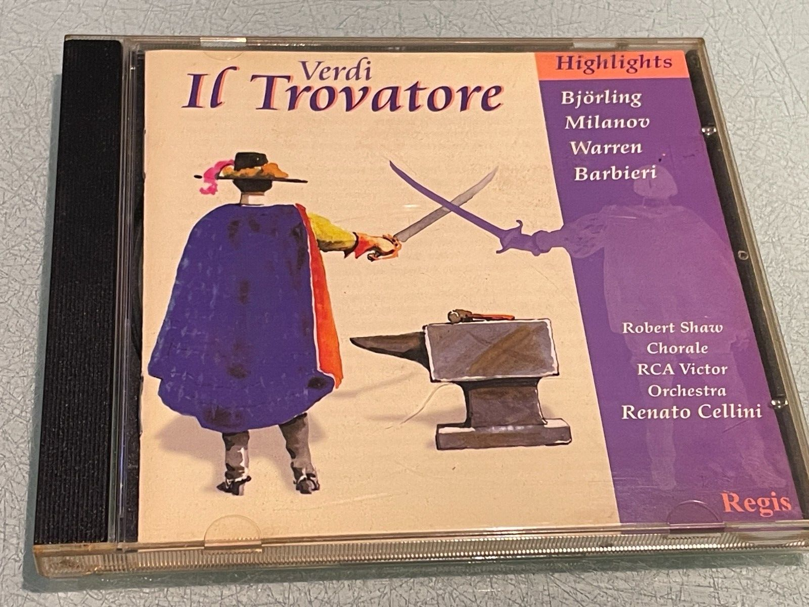 Giuseppe Verdi - Il Trovatore (Highlights) - CD Album - Regis Records