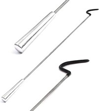 SNAKE / REPTILE HOOK HERP TOOL STAINLESS STEEL HANDLE - 40"