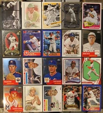 20 Different Baseball HOF'ers - Henderson to Yaz - all HOF players See Photos