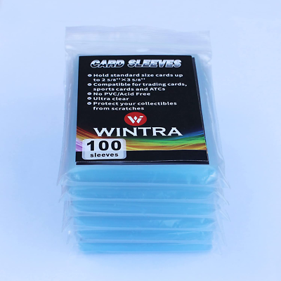 Penny Card Sleeves, 2-5/8 X 3-5/8'' Soft Protective Sleeves, Ultra Clear  Basebal | eBay