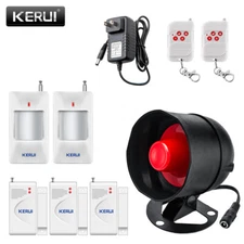 KERUI Wireless Home Shop Alarm Security System Alert Garage Burglar Door Sensor