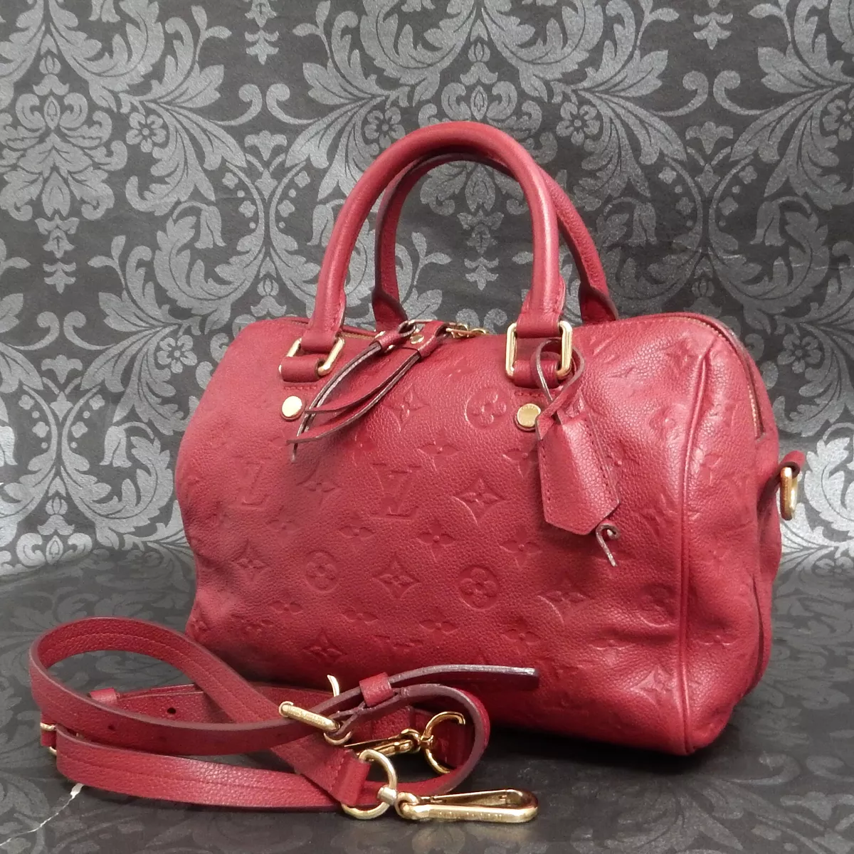 25 monogram empreinte leather handbags