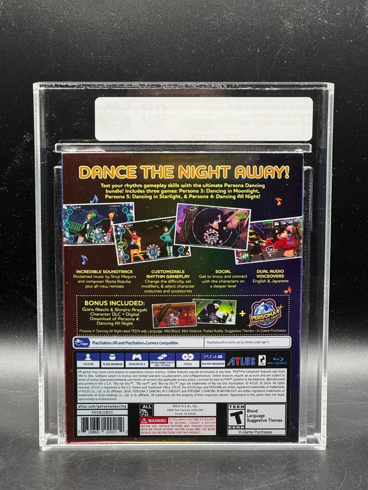 Persona Dancing Endless Night Collection Sony PlayStation 4 PS4 New VGA 95+ - Image 2 of 2