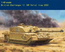 Hobbyboss 84853 1/48 British Challenger II (OP.Telic) Iraq 2003 Model Kit