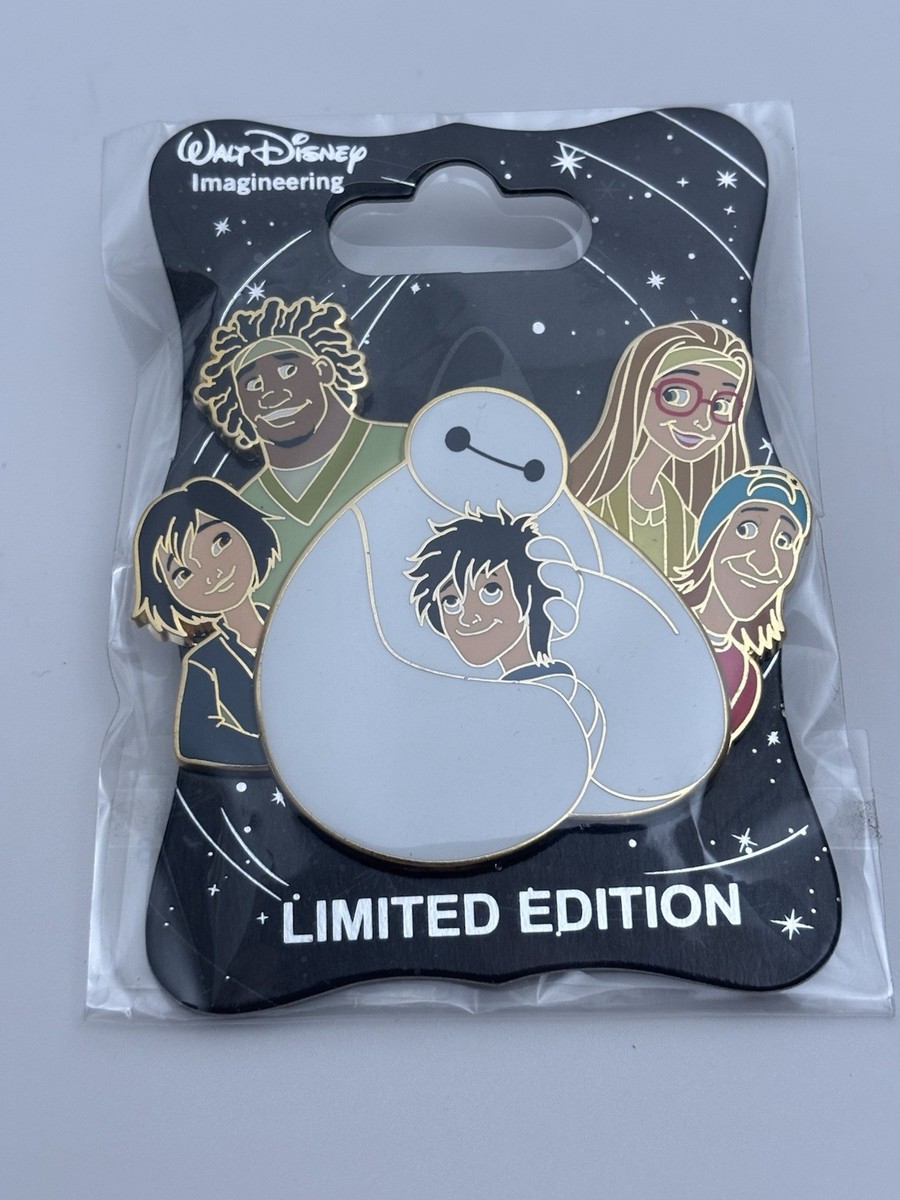 Disney Pin WDI Imagineering Big Hero 6 Cluster Baymax Hiro