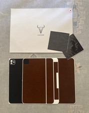 dbrand Real Brown Leather Skin for Apple 11" iPad Pro M4 M5 Magic Keyboard New
