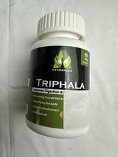 Triphala Standardized 500 mg 60 Capsules Improves Digestion