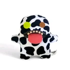 Fuggler Odd Oogah Boogah Cow Print Funny Ugly Monster Soft Plush Toy 23 cm / 9"