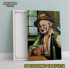TEOMONDO SCROFALO DRIVE IN QUADRO STAMPA TELA CANVAS ALTISSIMA QUALITA' TOP
