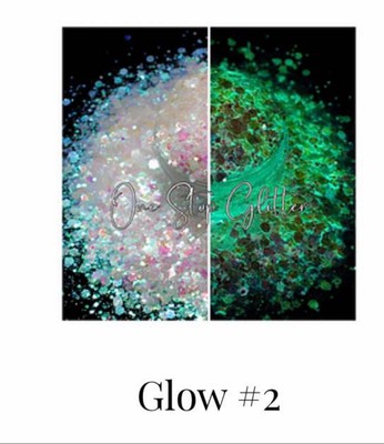 Chunky Glitter Glow In The Dark  Glow #2