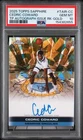 2025-26 Topps Chrome Sapphire Auto Issue RC Cedric Coward Gold /50 PSA 10 💎