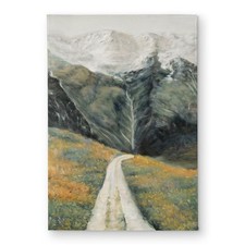 Begin Home Decor CODM1724LBHTIV 17 x 24 in. Mountainous Landscape Door Mat - ...