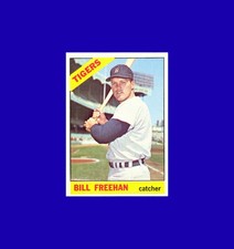 1966 Topps Bill Freehan #145 - Detroit Tigers - Mint