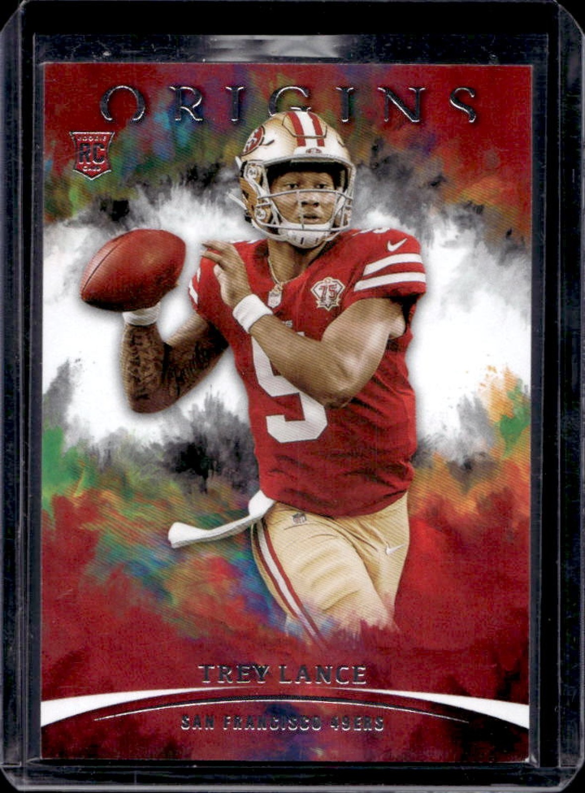 2021 Origins Trey Lance Rookie RC #104b 49ers
