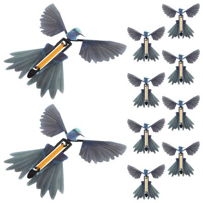 10 Pcs Flutter Flyers Fliegender -streichspielzeug Flug Für Draußen
