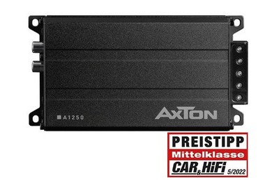 AXTON A1250 kompakter digitaler Mono Verstärker 1 Kanal Mini Amplifier 250 Watt