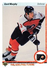 Gord Murphy Philadelphia Flyers 1990 Upper Deck Hockey #86