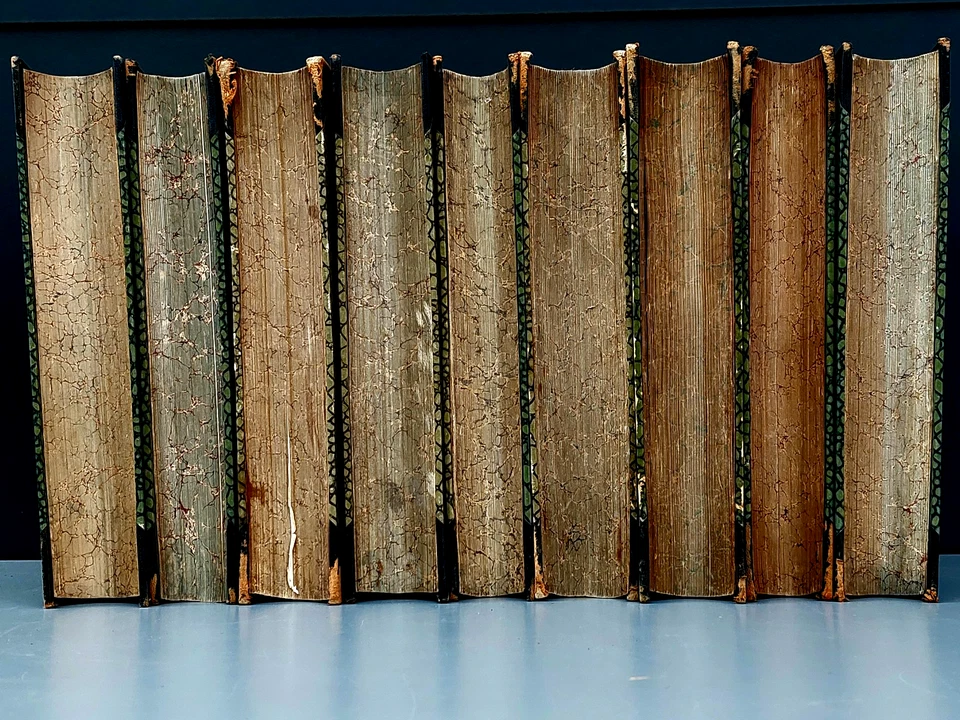 Das Buch der Erfindungen Gewerbe+Industrien in 9 von 10 Bänden   HALBLEDER - Bild 4 von 4