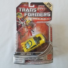 Transformers Universe Deluxe Class Hot Shot 2009 MOSC Sealed 25th