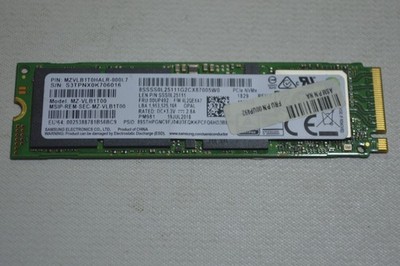 Samsung PM981 1TB NVMe m.2 Solid State Drive SSD MZ-VLB1T00