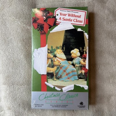 The Year Without a Santa Claus (VHS,1992) Vestron Video- RARE VINTAGE NEW