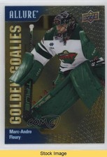 2023-24 Upper Deck Allure Golden Goalies Marc-Andre Fleury #GG-9 READ 08a0