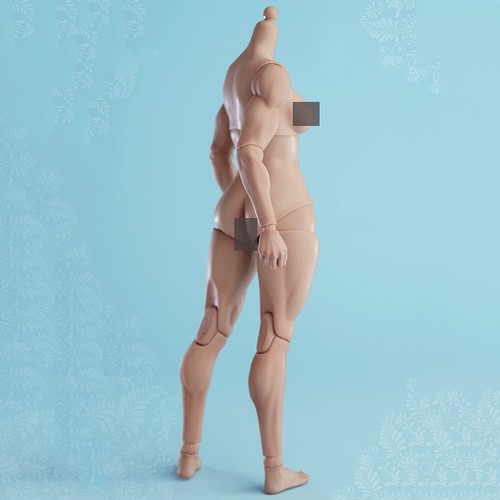 Worldbox AT206A 1/6 Female Strong Muscle Body 12inch Pale Flexible Joint Figure - Picture 7 of 9
