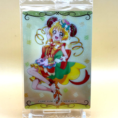 Cure Yum-Yum Delicious Party PreCure Pretty Cure Card #03 Bandai Japan H-73
