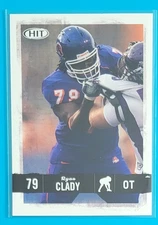 2008 SAGE HIT #79 Ryan Clady Boise State Broncos Football Card 