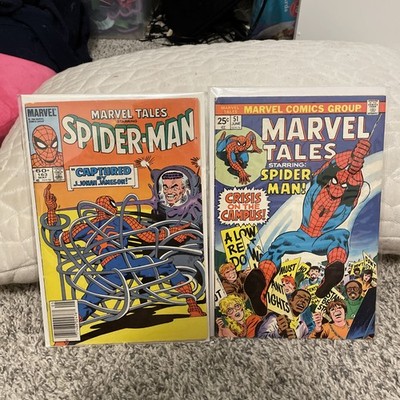 MARVEL TALES #51 & 163 (Marvel, 1964) VG Spider-Man
