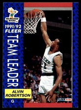 1991-92 Fleer Alvin Robertson Milwaukee Bucks #386