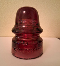Purple Glass Insulator 
