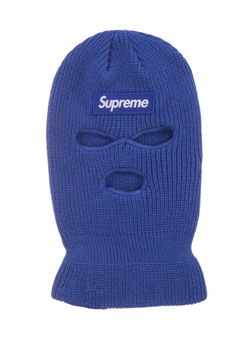 Boîte Supreme x New Era logo bleu cagoule (FW24)