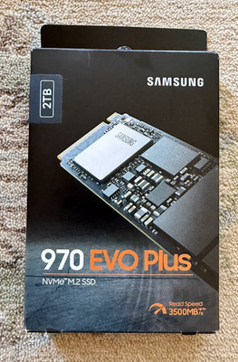 SAMSUNG 970 EVO Plus SSD 2TB MZ-V7S2T0B/AM