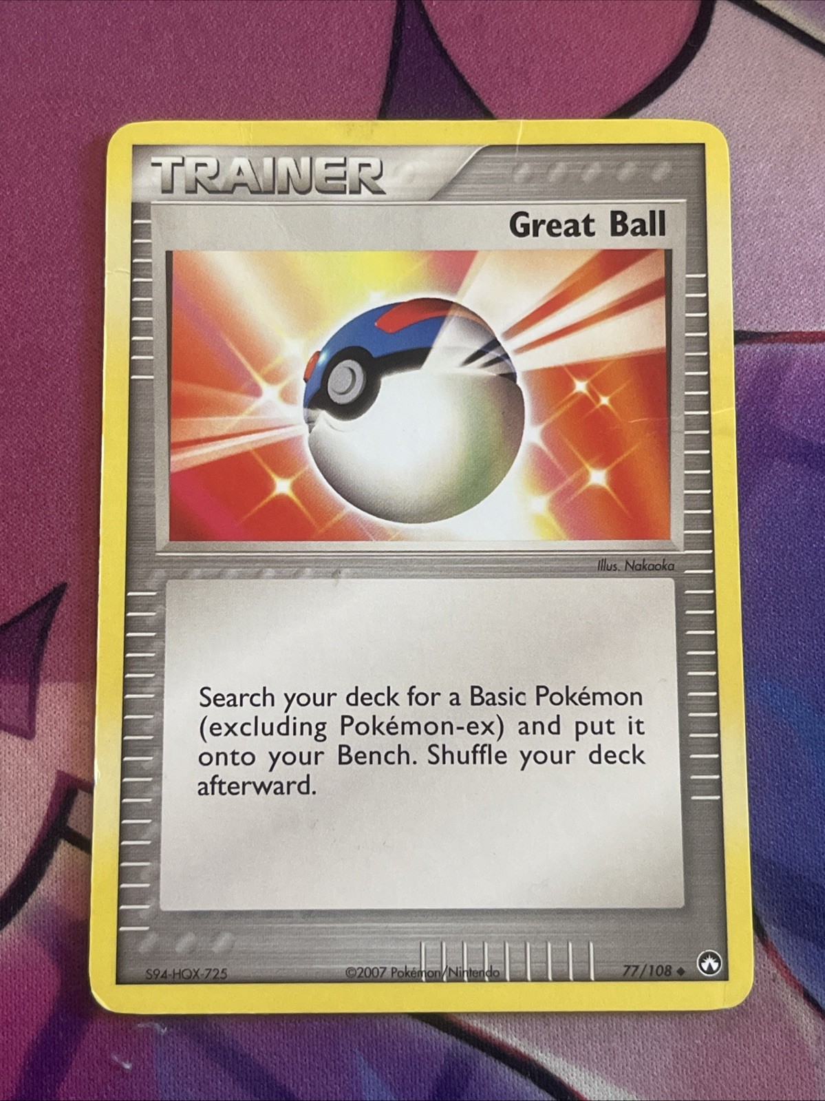 Pokemon EX Power Keepers Uncommon Card - Great Ball 77/108