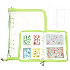 Sticker Organizer Binder, Sticker Album with 180 Pocket, Green