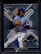 2022 Topps Finest Bobby Witt Jr. RC Rookie #62 Royals